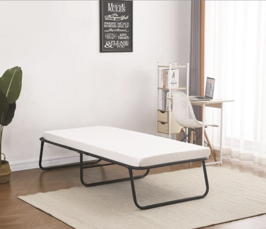 METAL FOLDABLE SINGLE BED